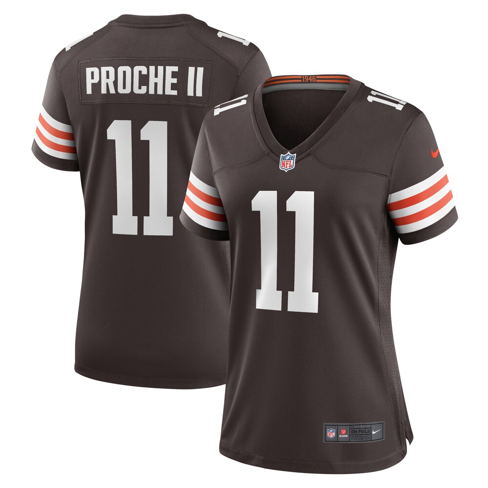 James Proche II Cleveland Browns Nike Women's Game Jersey - Brown