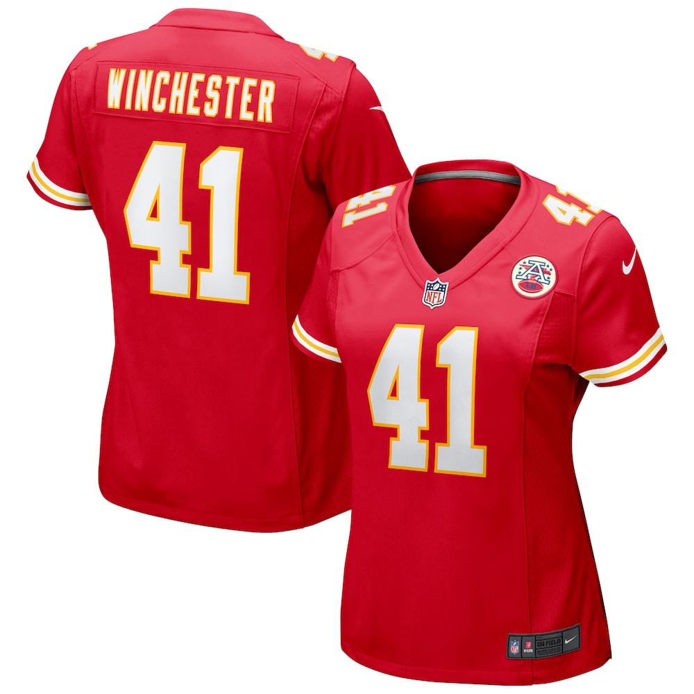 James Winchester Kansas City Chiefs Women's Game Jersey | Red