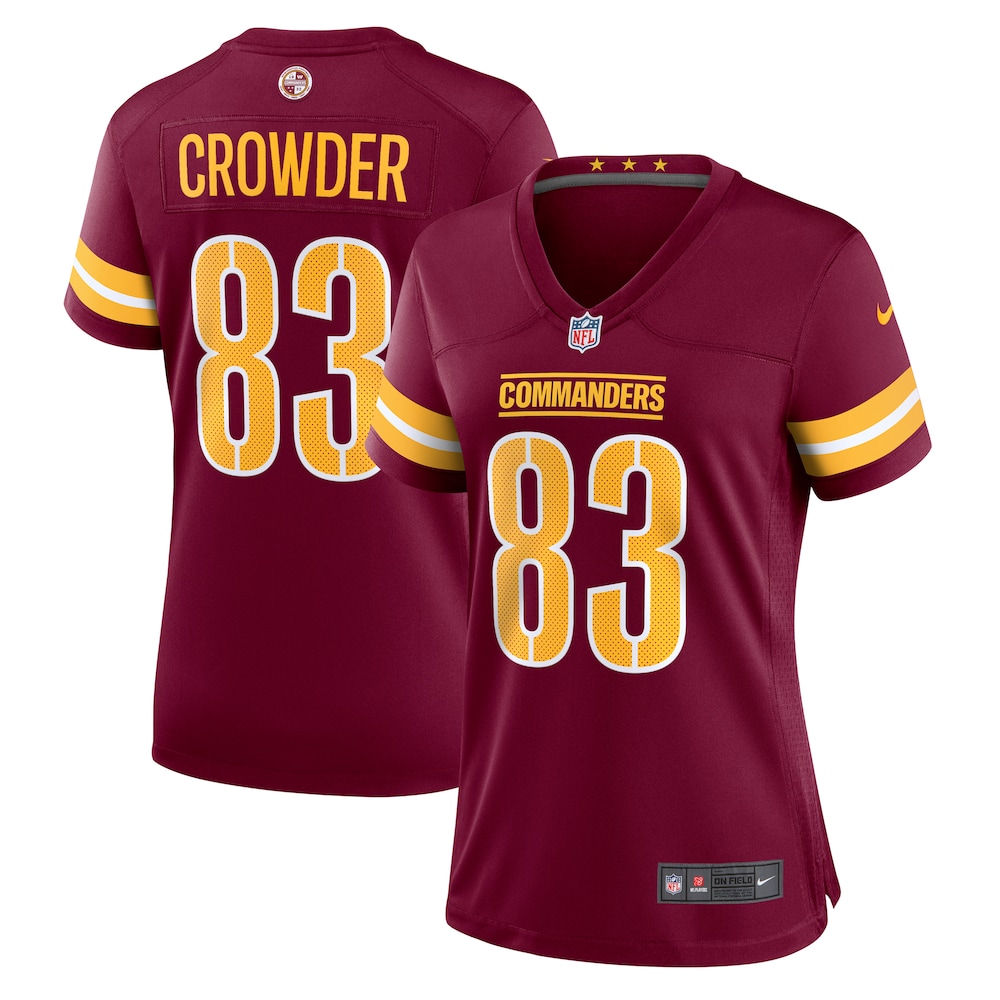 Jamison Crowder Washington Commanders Women's  Game Jersey |  Burgundy