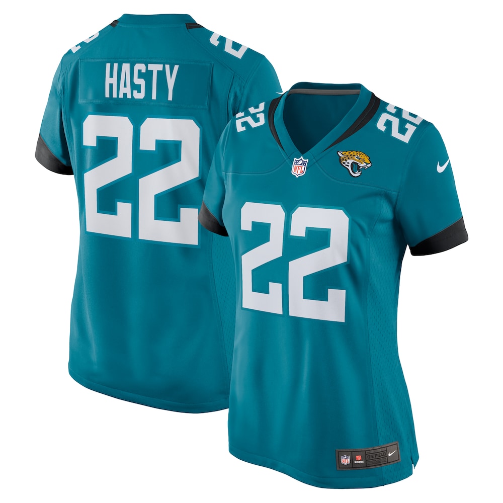 Jamycal Hasty Jacksonville Jaguars Women's Game Player Jersey - Teal