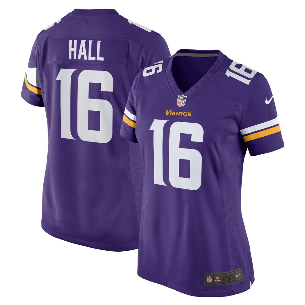 Jaren Hall Minnesota Vikings Nike Women's  Game Jersey -  Purple