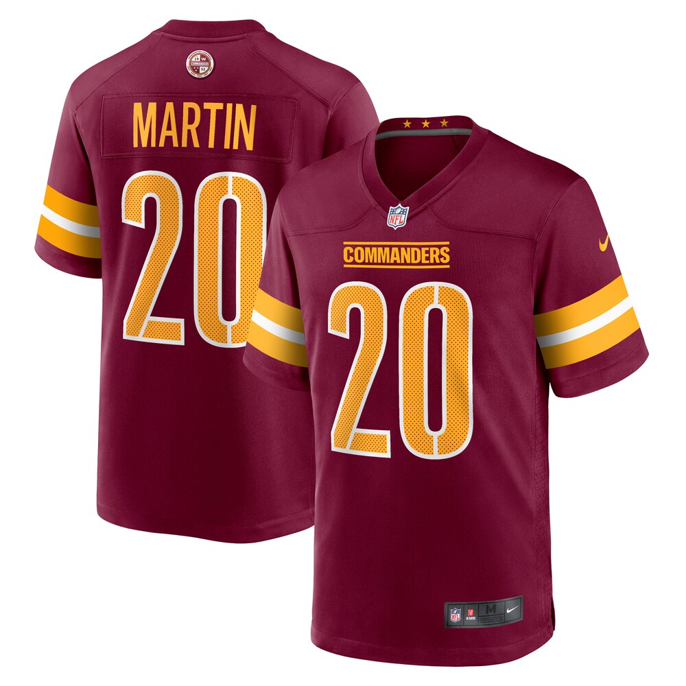 Jartavius Martin Washington Commanders Team Game Jersey - Burgundy