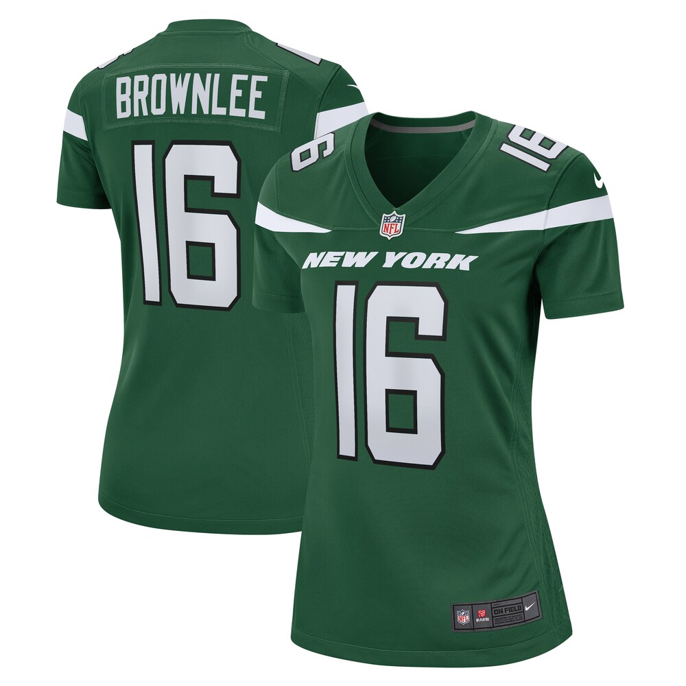 Jason Brownlee New York Jets Nike Women's  Game Jersey - Gotham Green