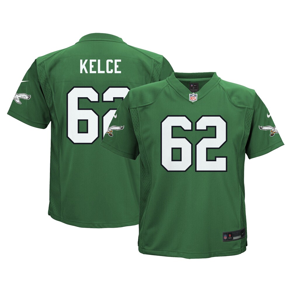 Jason Kelce Philadelphia Eagles Nike Preschool Alternate Game Jersey - Kelly Green