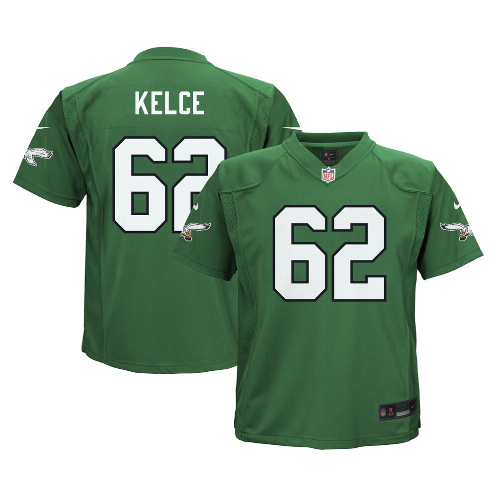 Jason Kelce Philadelphia Eagles Nike Toddler Alternate Game Jersey - Kelly Green