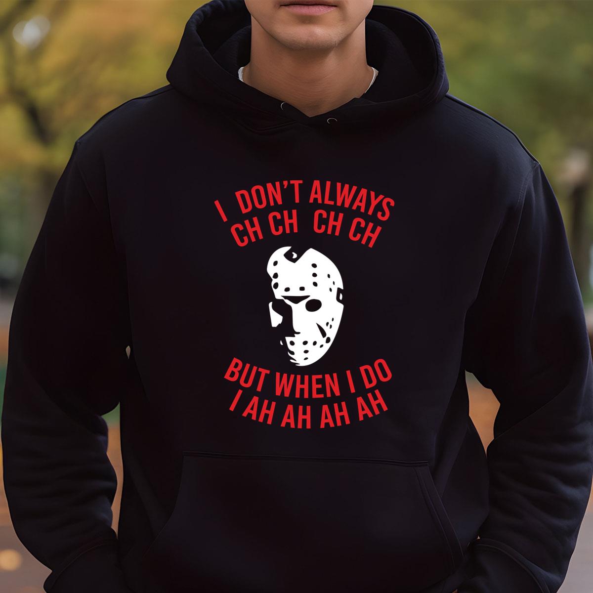 Jason Voorhees Funny Horror Movie Quote Graphic T-Shirt