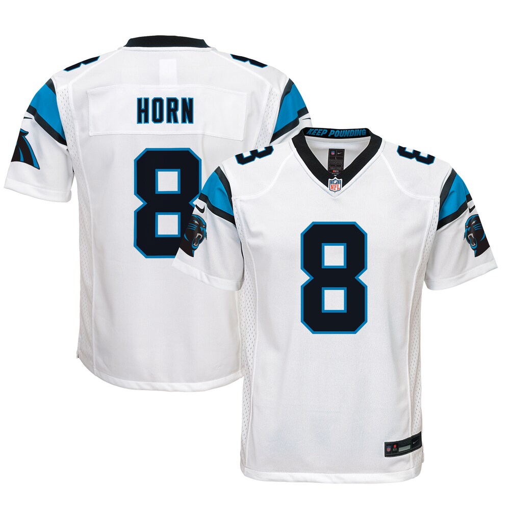 Jaycee Horn Carolina Panthers Youth Game Jersey - White