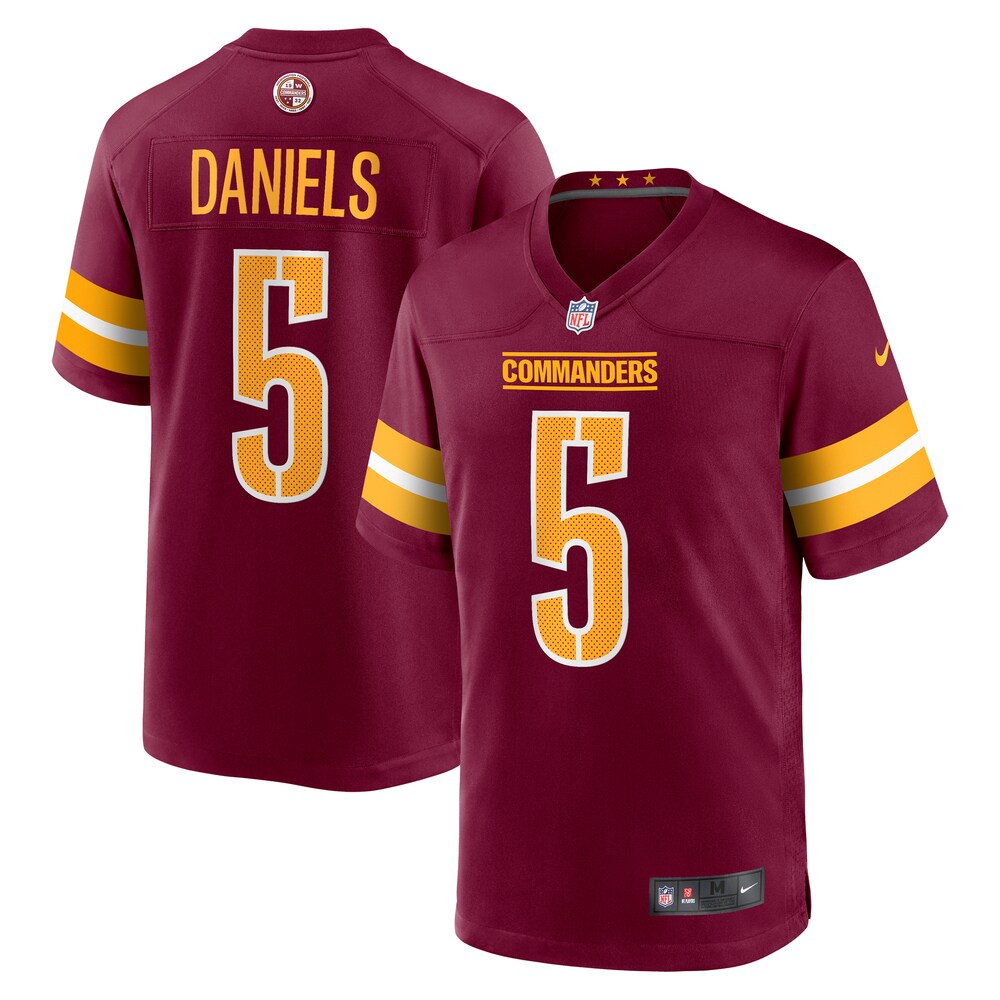 Jayden Daniels Washington Commanders  Player Game Jersey - Burgundy