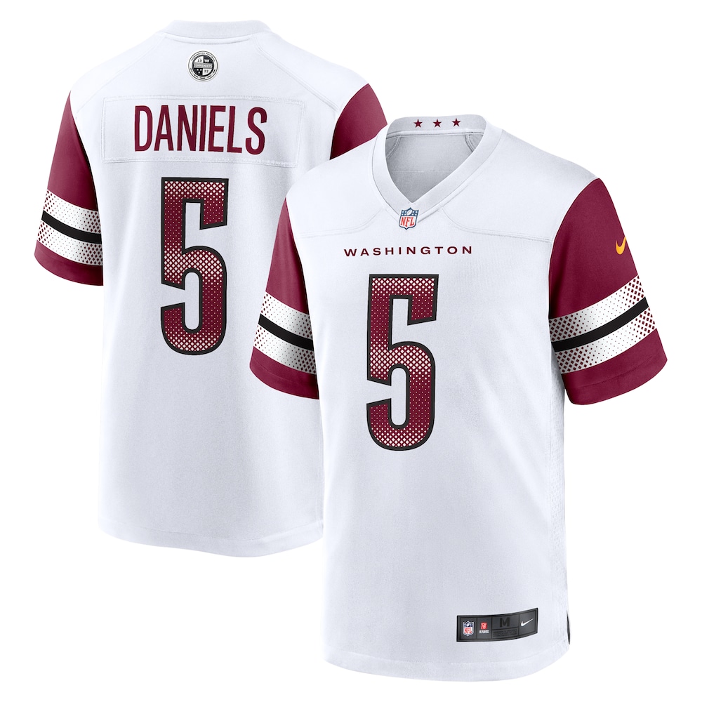 Jayden Daniels Washington Commanders  Player Game Jersey | White