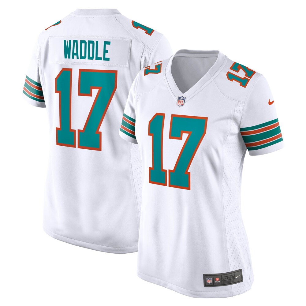 Jaylen Waddle Miami Dolphins Women's Game Jersey - White