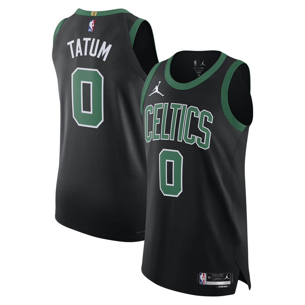 Jayson Tatum Boston Celtics Jordan Brand Authentic Player Jersey - Statement Edition - Black