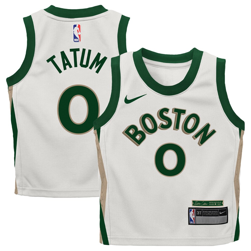 Jayson Tatum Boston Celtics Nike Infant 2023/24 Swingman Replica Jersey - City Edition - White
