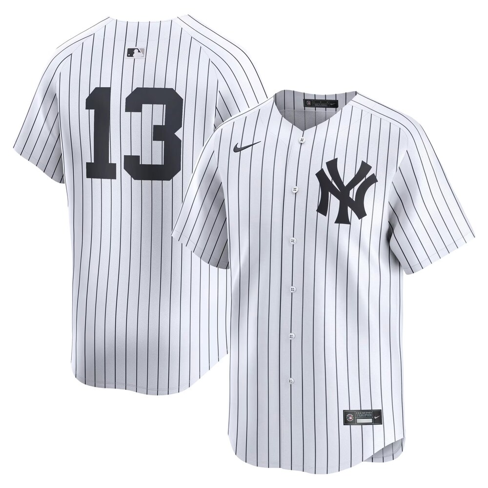 Jazz Chisholm Jr. New York Yankees Nike Youth Home Limited Player Jersey – White