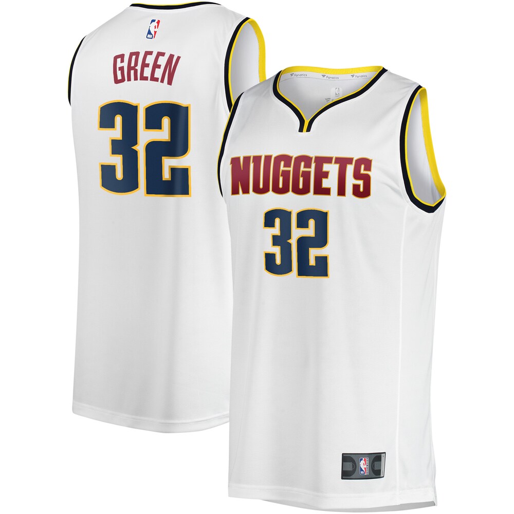 Jeff Green Denver Nuggets Fanatics Branded Youth Fast Break Player Jersey - Association Edition - White