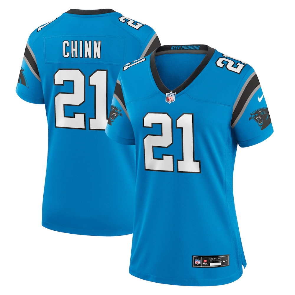 Jeremy Chinn Carolina Panthers Women's Player Jersey | Blue