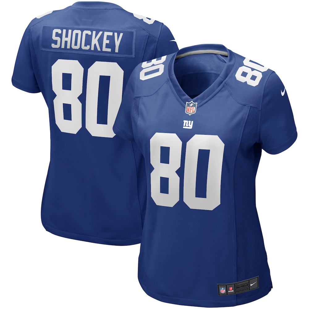 Jeremy Shockey New York Giants Women's Game Retired Player Jersey | Royal