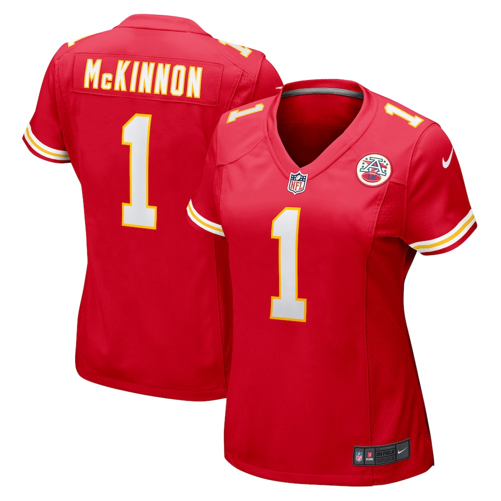 Jerick McKinnon Kansas City Chiefs Women's Game Player Jersey | Red