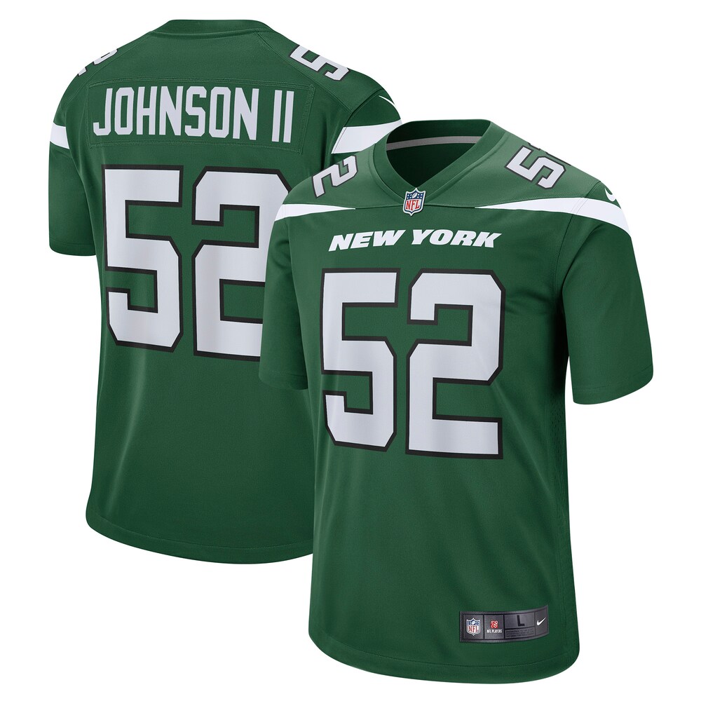 Jermaine Johnson II New York Jets Player Game Jersey | Green