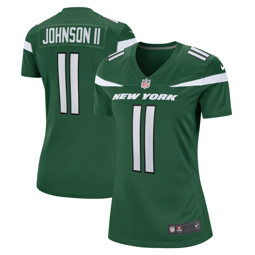 Jermaine Johnson II New York Jets Women's Game Jersey | Gotham Green