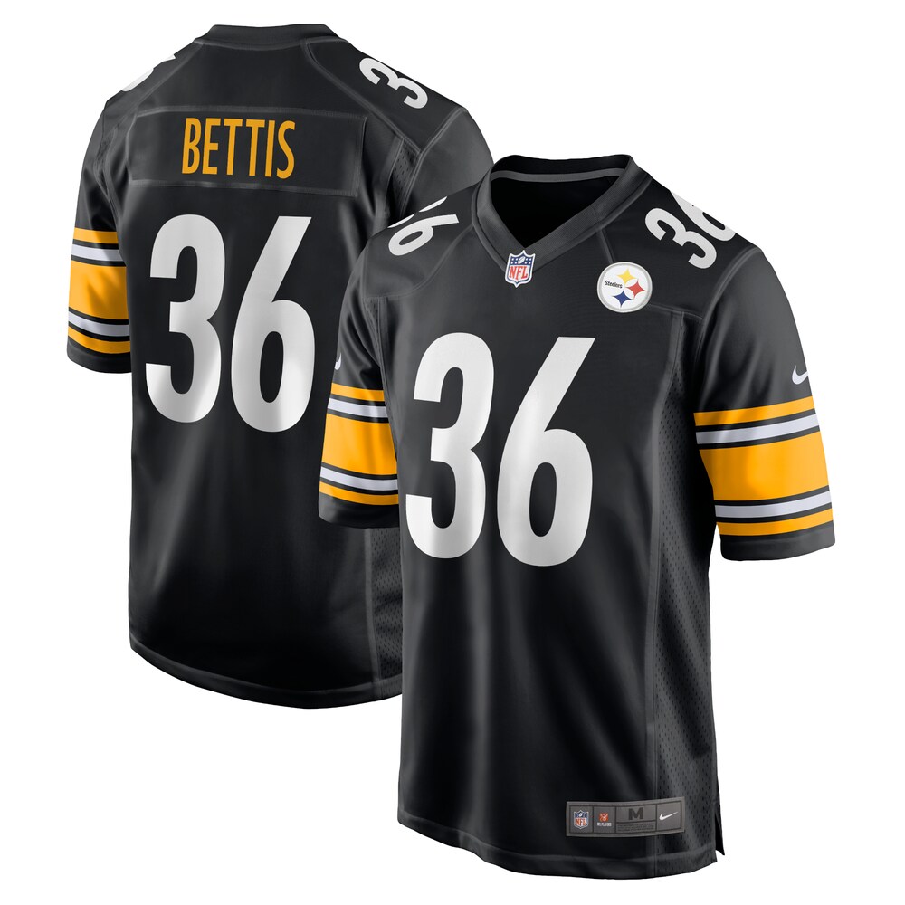 Jerome Bettis Pittsburgh Steelers Retired Player Game Jersey - Black