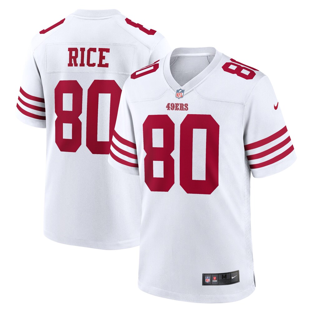 Jerry Rice San Francisco 49ers Retired Player Game Jersey - White