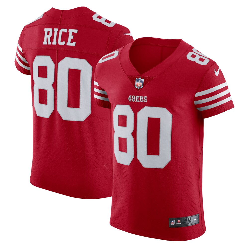 Jerry Rice San Francisco 49ers Vapor Elite Retired Player Jersey - Scarlet