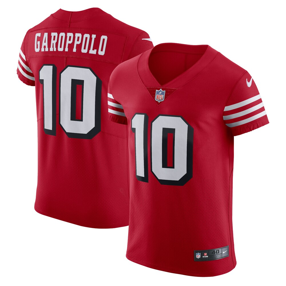 Jimmy Garoppolo San Francisco 49ers Alternate Vapor Elite Jersey | Scarlet