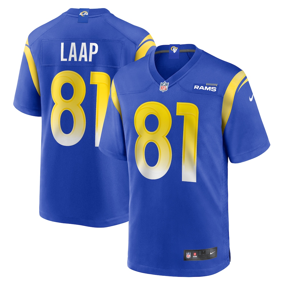 JJ Laap Los Angeles Rams Game Jersey |  Royal