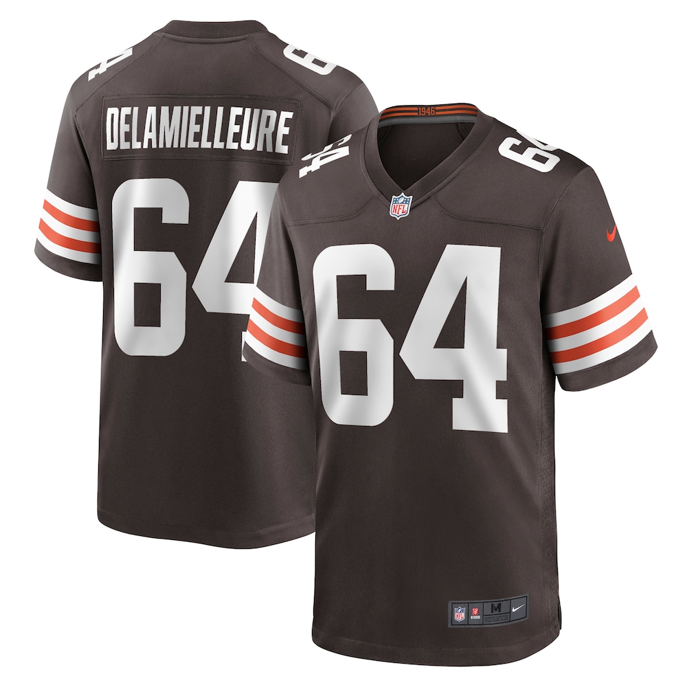 Joe DeLamielleure Cleveland Browns Game Retired Player Jersey | Brown