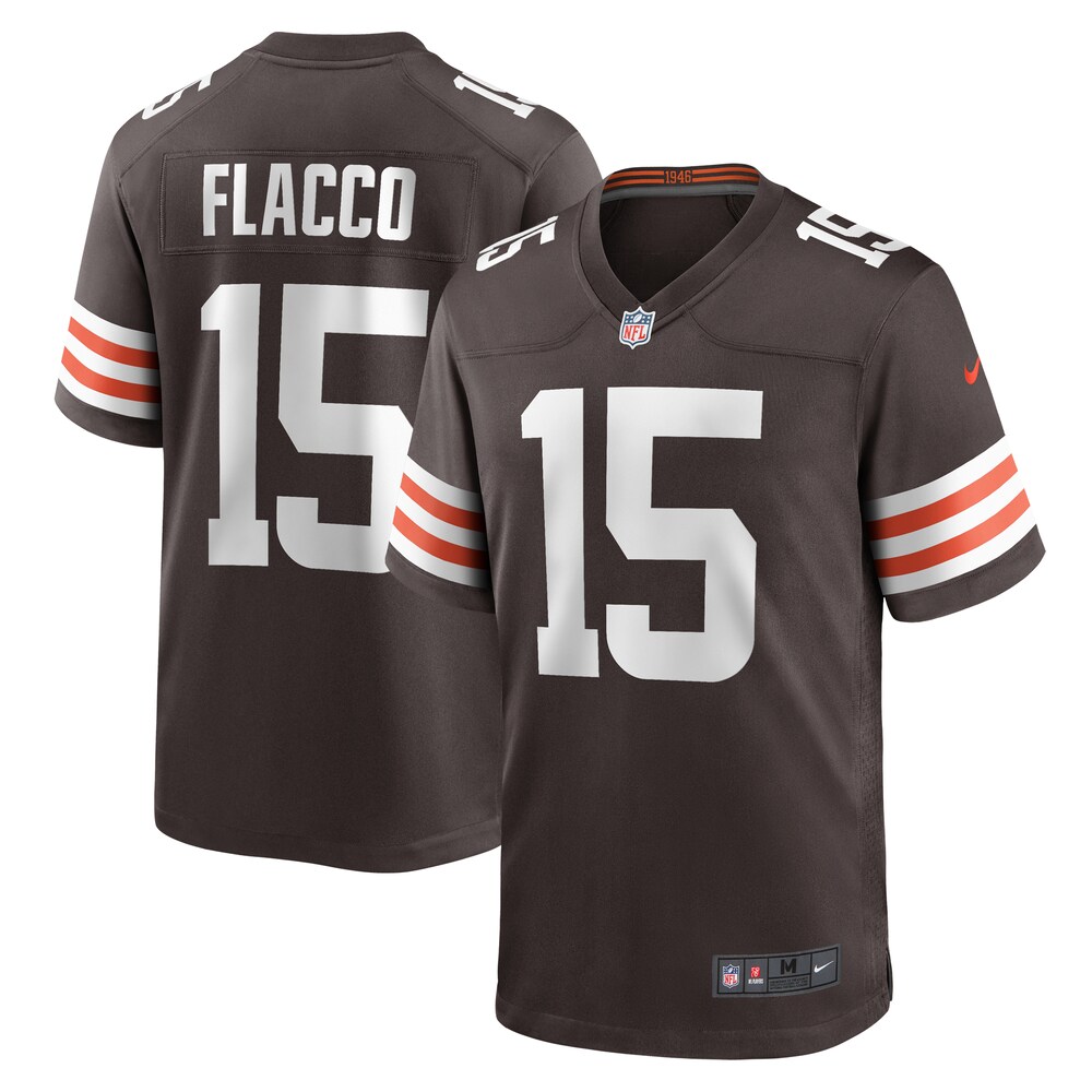 Joe Flacco Cleveland Browns Nike Game Player Jersey - Brown