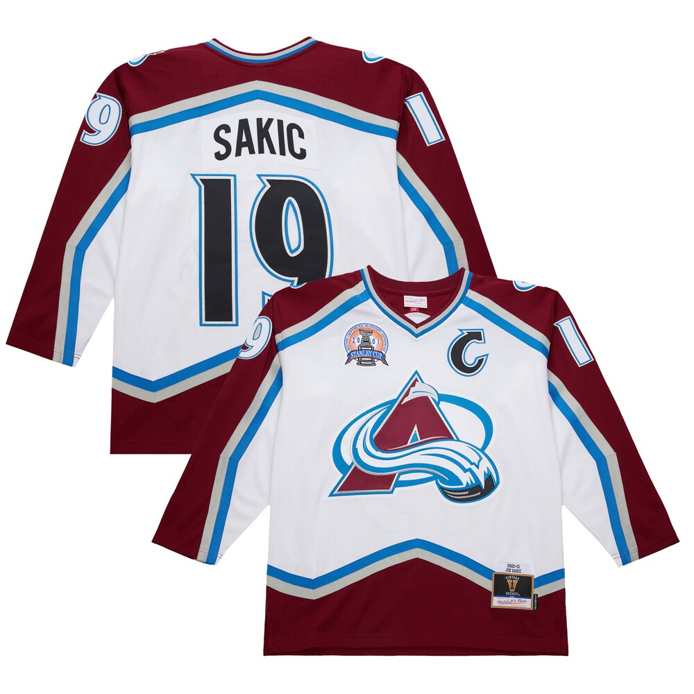 Joe Sakic Colorado Avalanche 2000|01 Power Play Jersey | White