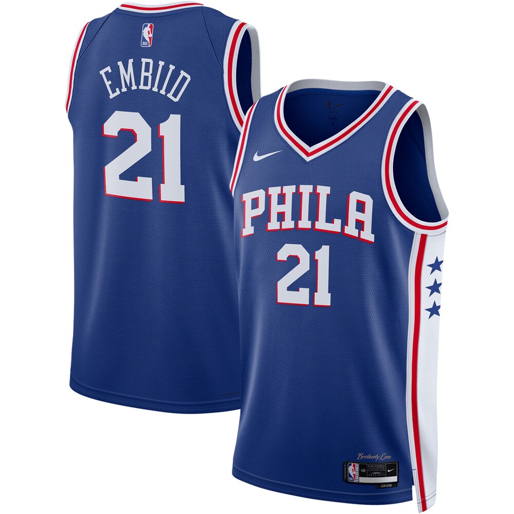 Joel Embiid Philadelphia 76ers Unisex Swingman Jersey | Icon Edition | Royal