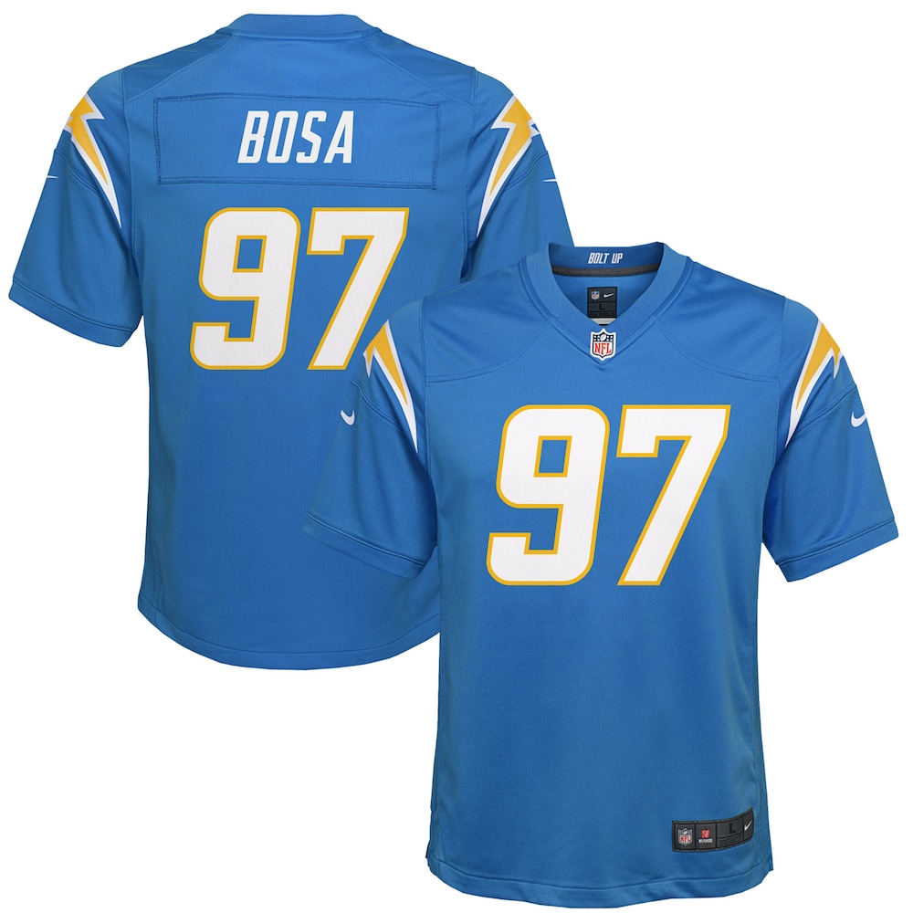 Joey Bosa Los Angeles Chargers Youth Game Jersey - Powder Blue