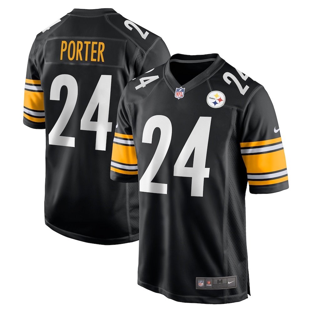 Joey Porter Jr. Pittsburgh Steelers  Game Jersey - Black