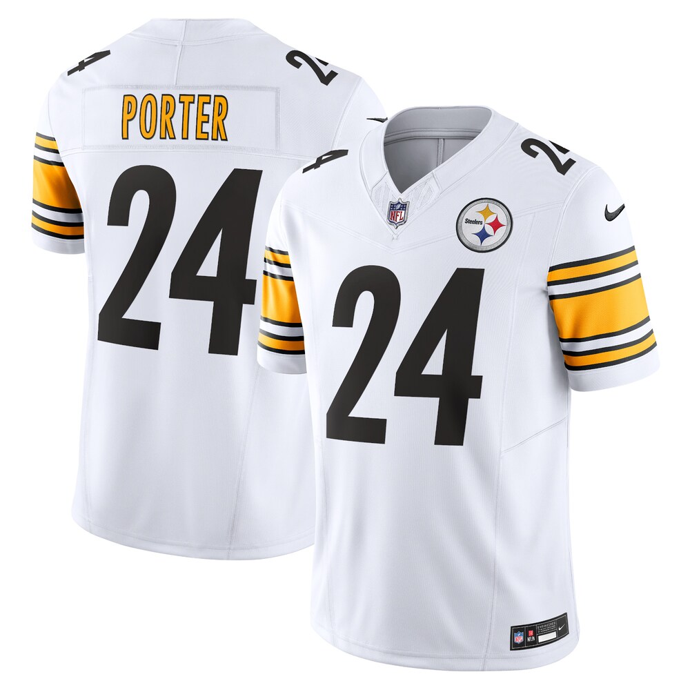 Joey Porter Jr. Pittsburgh Steelers Nike  Vapor F.U.S.E. Limited Jersey - White