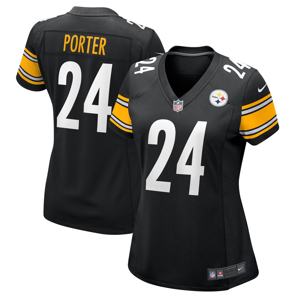 Joey Porter Jr. Pittsburgh Steelers Women's  Game Jersey -  Black