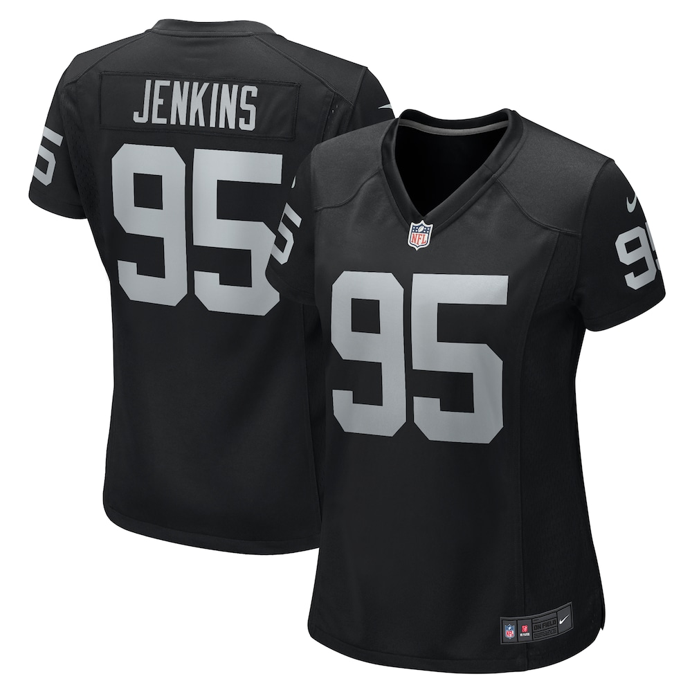 John Jenkins Las Vegas Raiders Women's Game Jersey - Black