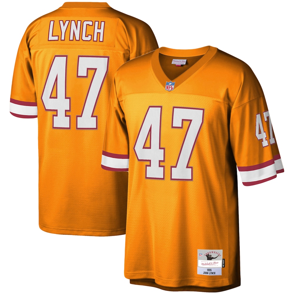 John Lynch Tampa Bay Buccaneers Mitchell x Ness Legacy Replica Jersey | Orange