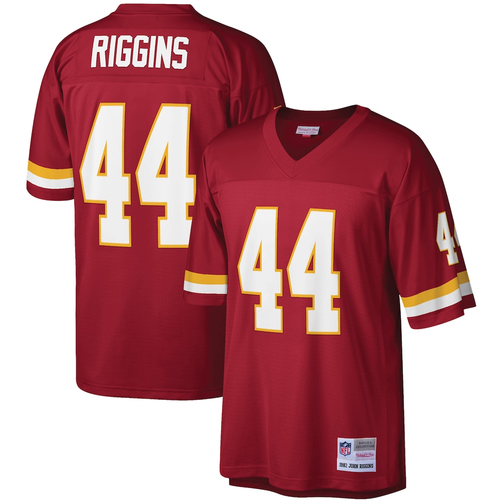 John Riggins Washington Football Team Mitchell x Ness Legacy Replica Jersey | Burgundy