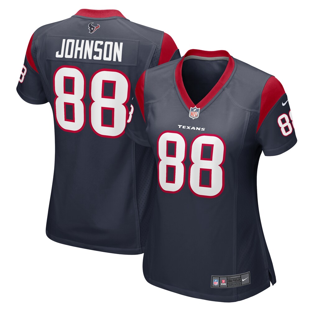 Johnny Johnson Houston Texans Nike Women's Team Game Jersey -  Navy