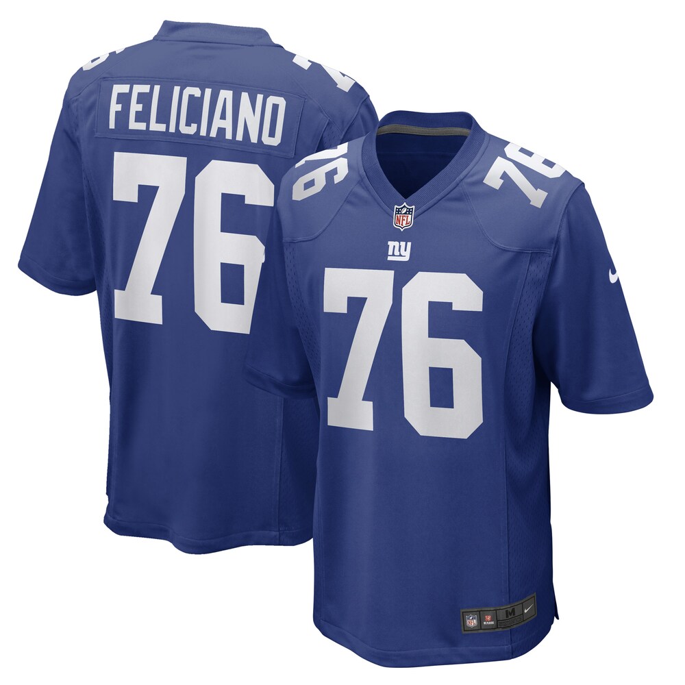 Jon Feliciano New York Giants Game Player Jersey | Royal