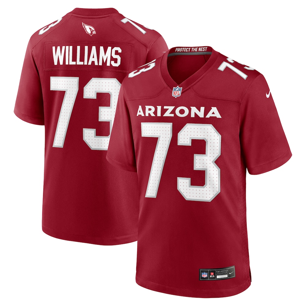 Jonah Williams Arizona Cardinals Team Game Jersey -  Cardinal