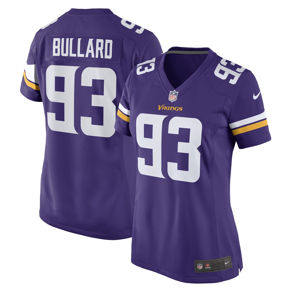 Jonathan Bullard Minnesota Vikings Women's Game Player Jersey | Purple