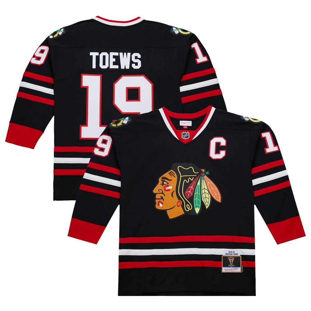 Jonathan Toews Chicago Blackhawks 2008-09 Power Play Jersey - Black