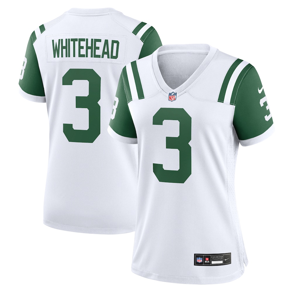 Jordan Whitehead New York Jets Women's Classic Alternate Player Game Jersey - White