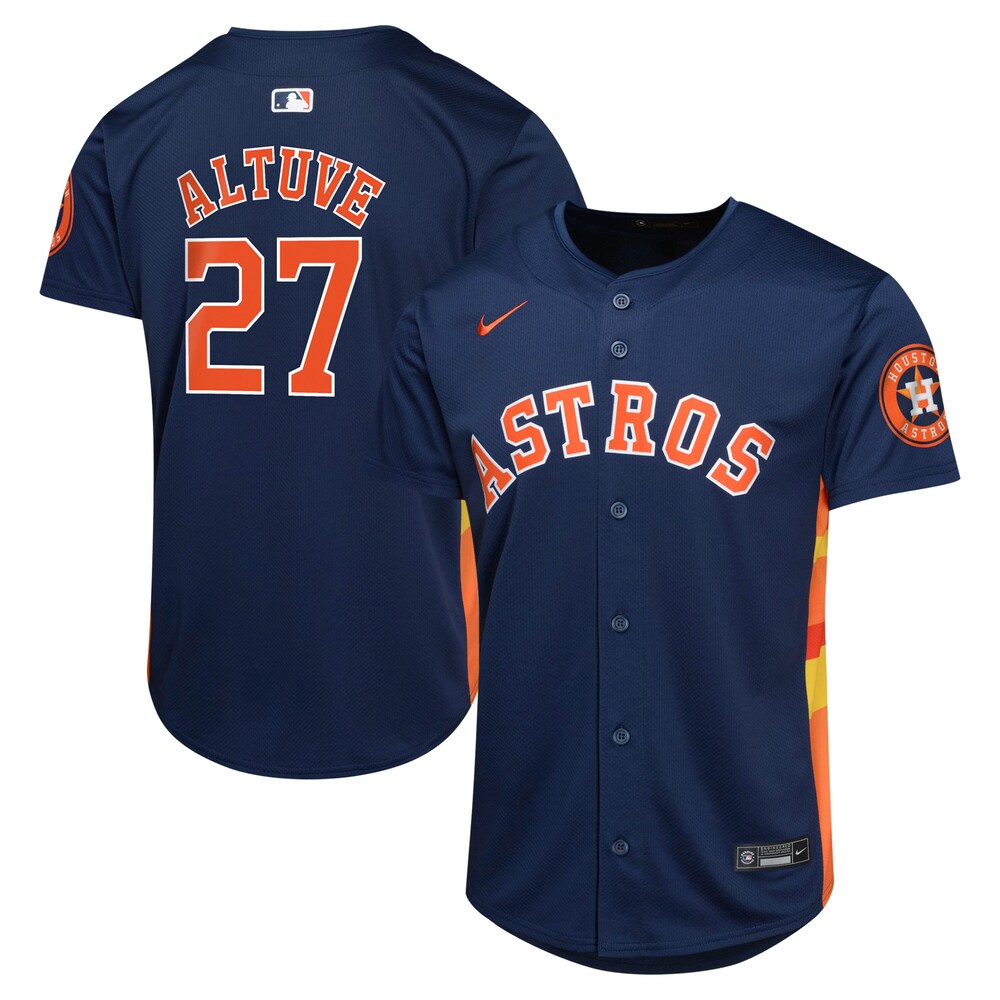 Jose Altuve Houston Astros Youth Alternate Limited Player Jersey - Navy