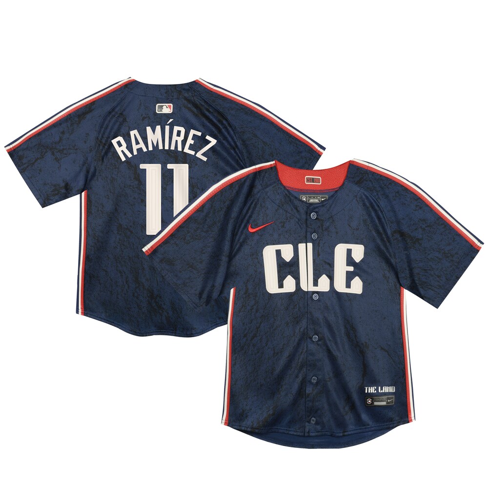 Jose Ramirez Cleveland Guardians Toddler 2024 City Connect Limited Jersey - Navy