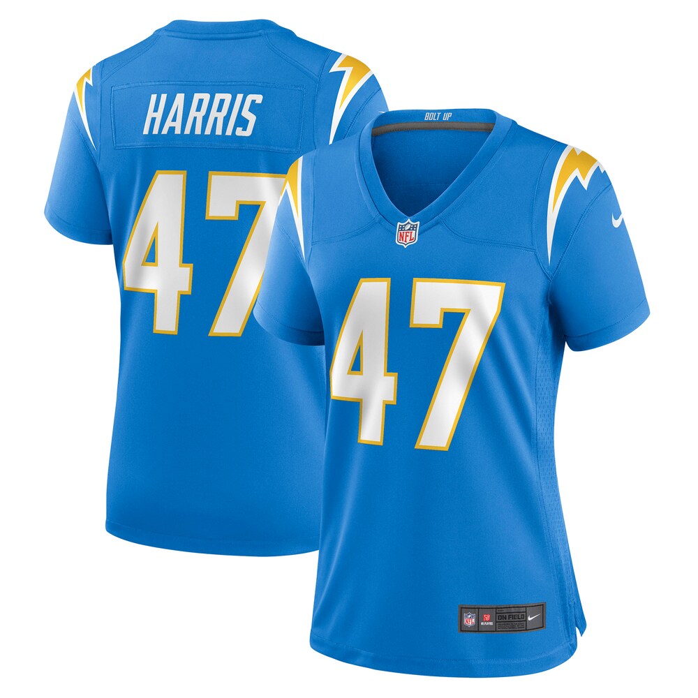 Josh Harris Los Angeles Chargers Women's Game Jersey | Powder Blue