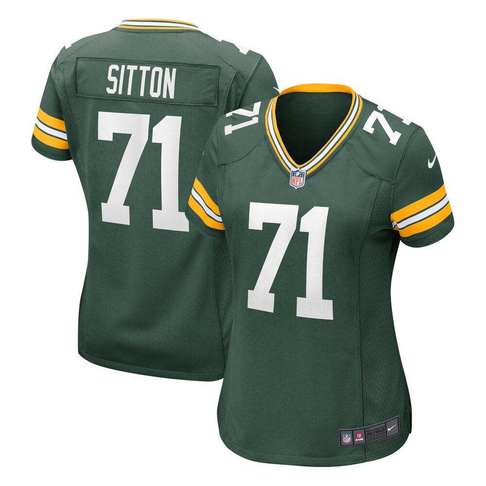 Josh Sitton Green Bay Packers Women's Retired Game Jersey | Green