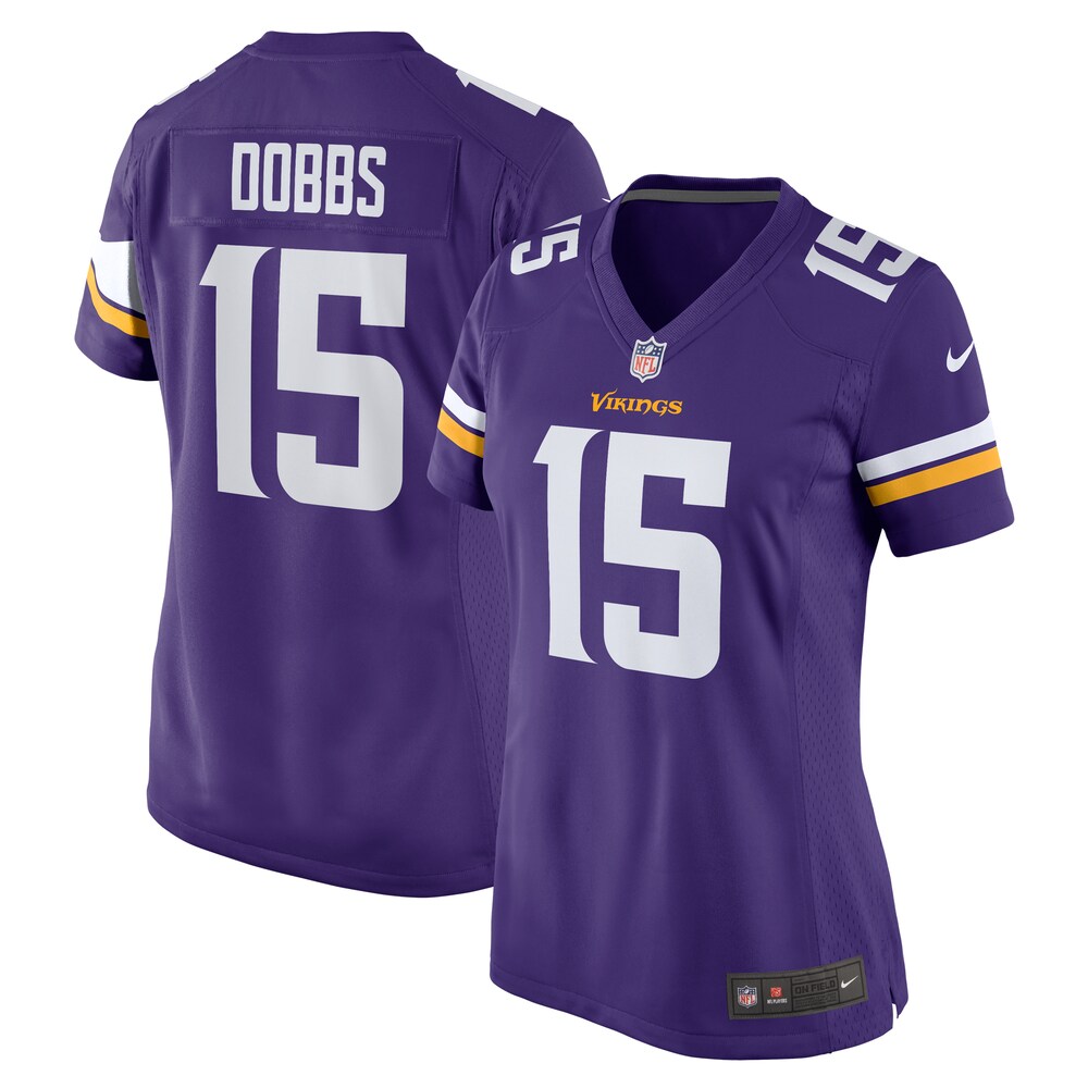 Joshua Dobbs Minnesota Vikings Women's  Game Jersey |  Purple